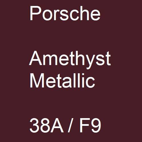 Porsche, Amethyst Metallic, 38A / F9.